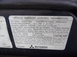 2004 MITSUBBISHI OUTLANDER XLS NAVY BLUE 2.4L AT 2WD 183877